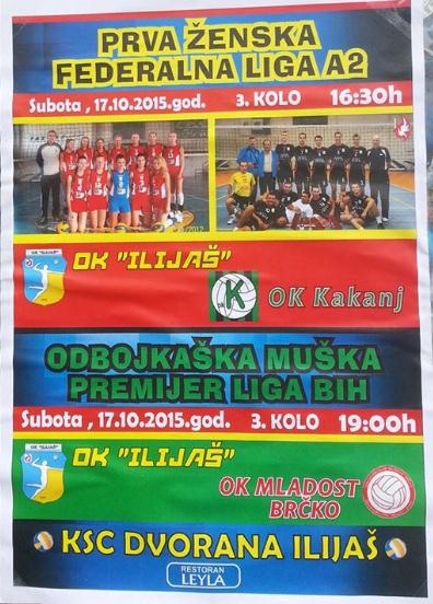 Plakat odbojka