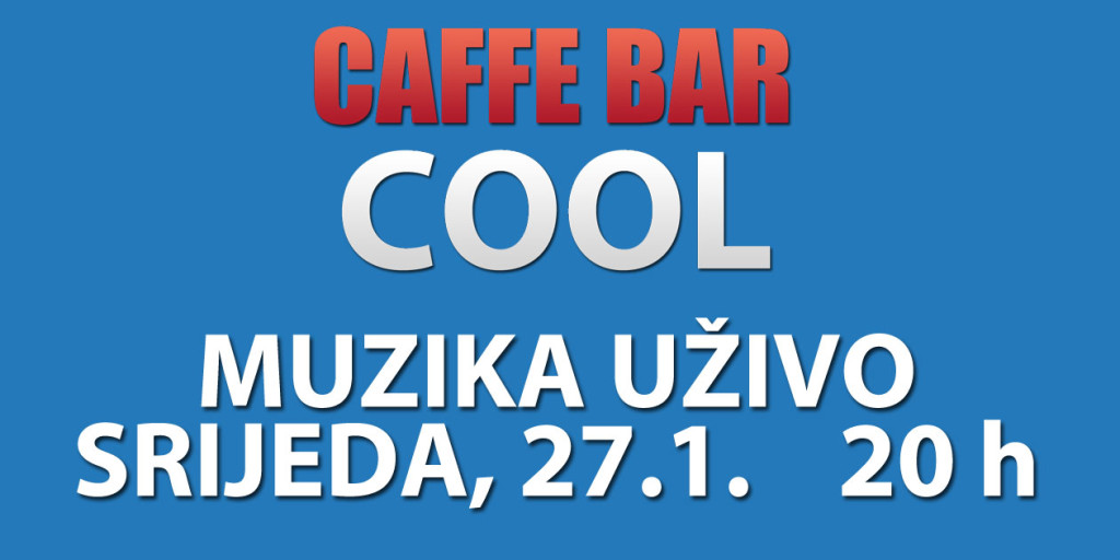 Muzika uzivo caffe bar cool