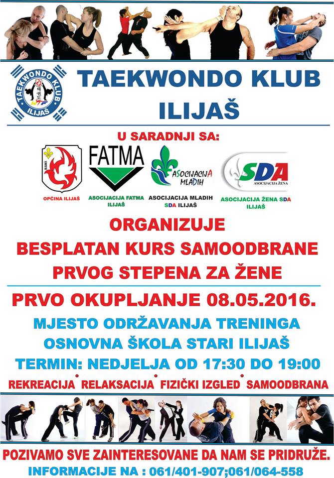 Plakat samoodbrana