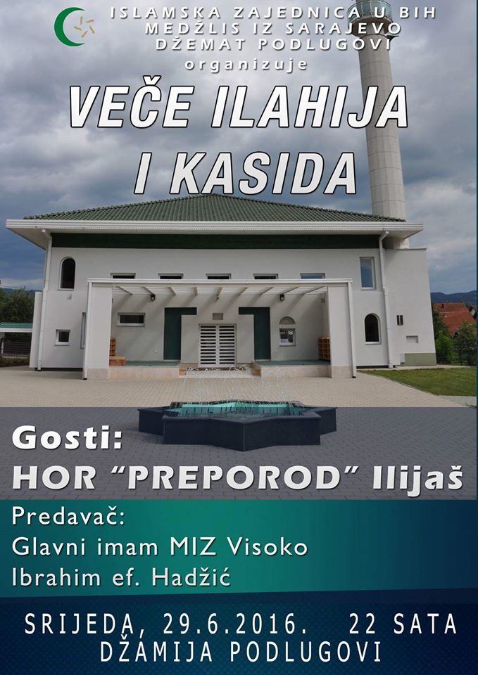 Vece ilahija i kasida