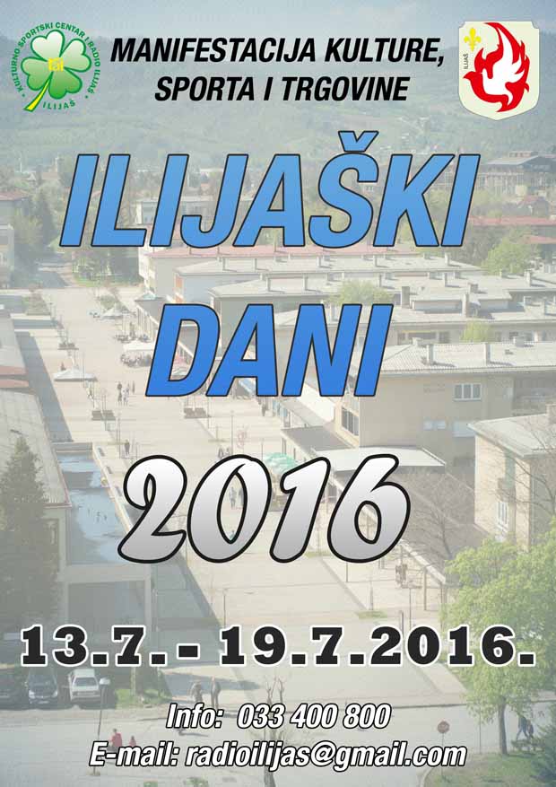 Ilijaski dani 2016 smanjen