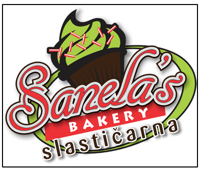 Sanelas Bakery banner logo