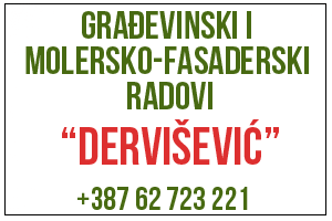 Gradjevniski molersko fasaderski radovi Dervisevic