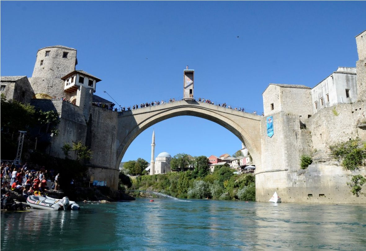 Mostar Danas 455. tradicionalni skokovi sa Starog mosta