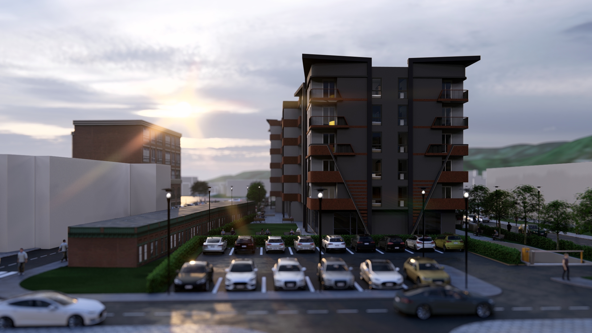 Ekskluzivno: Uskoro nova stambeno-poslovna zgrada u centru Breze (FOTO)