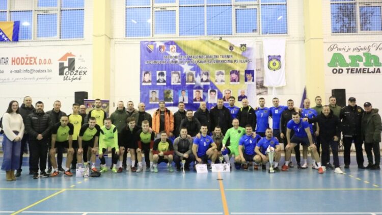 Završen Memorijalni turnir u malom nogometu “Poginulim i umrlim policijskim službenicima Policijske stanice Ilijaš“