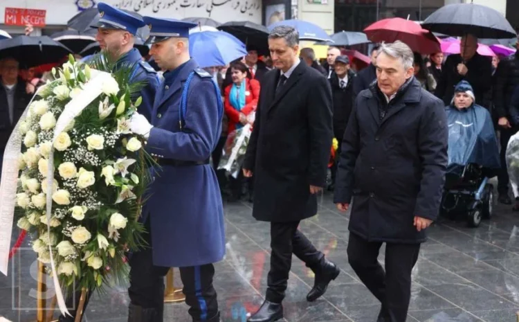 Obilježavanje Dana nezavisnosti BiH: Brojne delegacije položile cvijeće ispred Vječne vatre