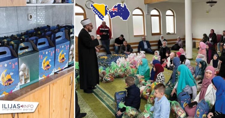 Bajramske radosti: Donatori iz Australije donirali 500 paketića mališanima u mektebima