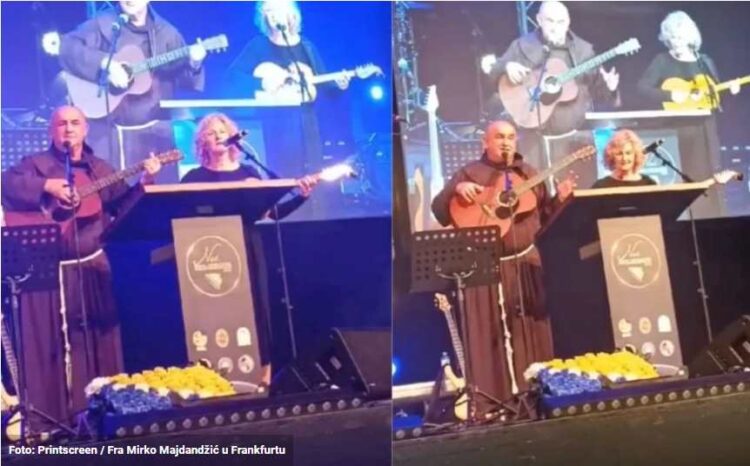 Viralni snimak za Dan nezavisnosti: Kako je fra Mirko Majdandžić zapjevao poznatu sevdalinku