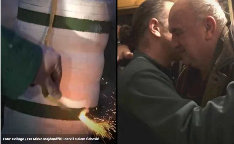 Ovo je Bosna i Hercegovina: Fra Mirko Majdandžić zapalio top za iftar sa dervišom Salemom Šehovićem