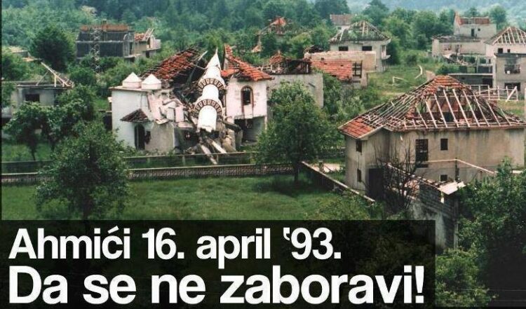 Godišnjica zločina nad Bošnjacima u Ahmićima