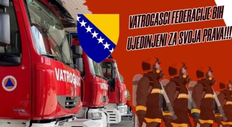 Danas sastanak sindikalnih predstavnika vatrogasaca iz FBiH o zaštiti njihovih statusnih prava