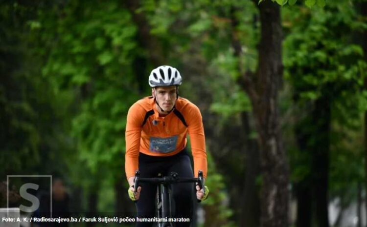 Faruk Suljović započeo humanitarni maraton od Sarajeva do Istanbula: Prikuplja sredstva za Aneliju