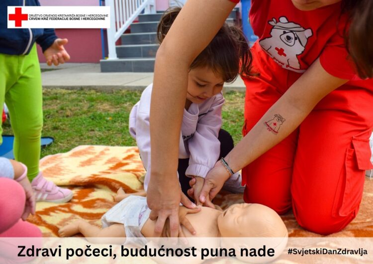 Crveni križ Ilijaš u ponedjeljak obilježava Svjetski dan zdravlja