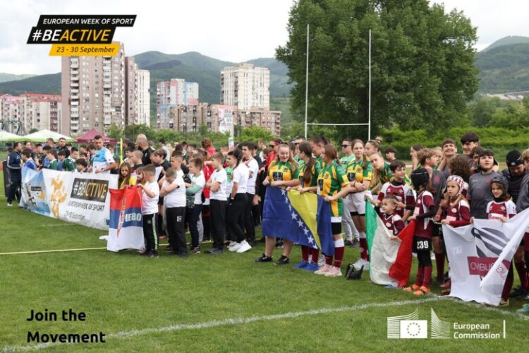 Zenica ugostila djecu iz šest zemalja na 7th Kids Rugby Festu