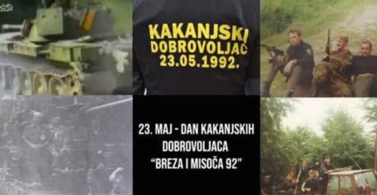 Program obilježavanja 23. maja – Dana kakanjskih dobrovoljaca “Breza i Misoča 92”