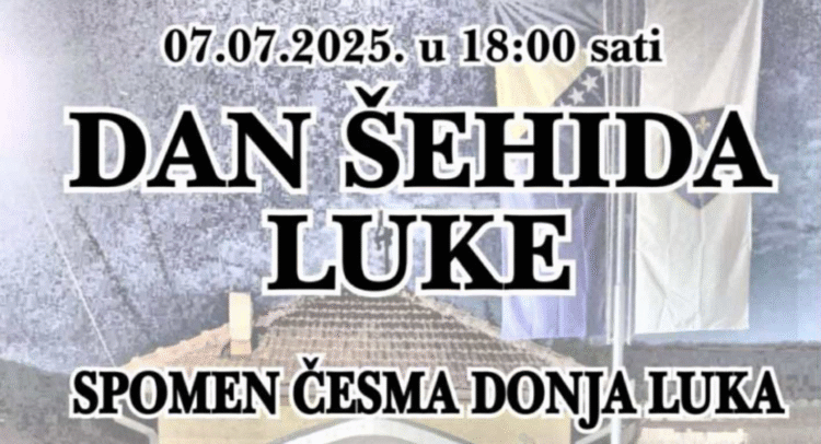 Najava: Obilježavanje Dana šehida u Donjoj Luci