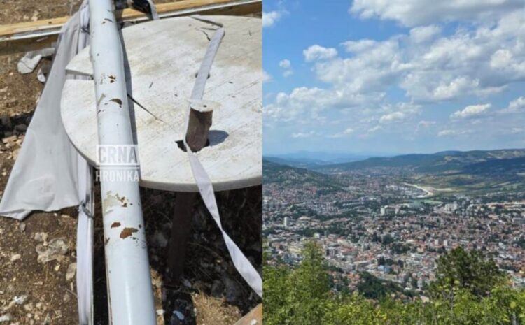 Još jedna provokacija? Uništena zastava Bosne i Hercegovine na Trebeviću