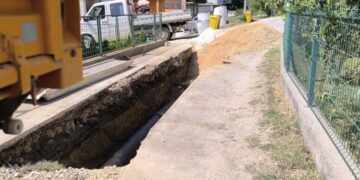 Nastavljeno proširenje kanalizacione mreže u Podlugovima