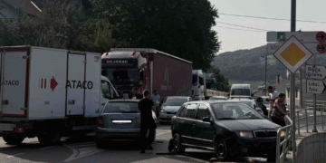 Saobraćajna nezgoda u Starom Ilijašu, saobraćaj otežan