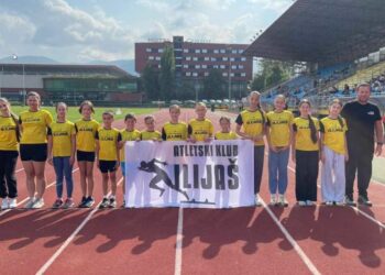 Mladi atletičari AK Ilijaš osvojili medalje na mitingu u Zenici