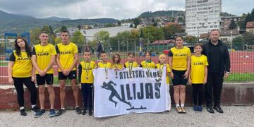 Sjajan nastup atletičara iz Ilijaša na Otvorenom prvenstvu Kantona Sarajevo