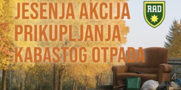 Jesenja akcija prikupljanja kabastog otpada 25. i 26. oktobra u Ilijašu