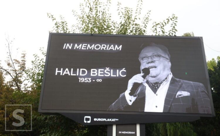 Odavde do vječnosti: Sarajevo plakatima odalo počast Halidu Bešliću