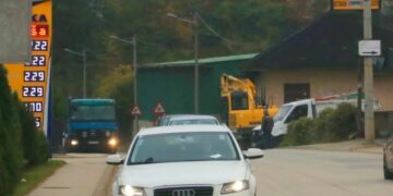 Privremena regulacija saobraćaja između Podlugova i Lješeva