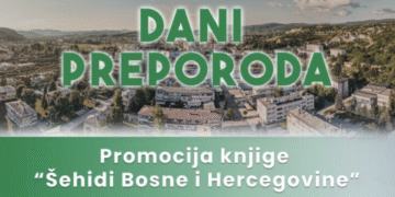 Večeras promocija knjige “Šehidi Bosne i Hercegovine” u sklopu manifestacije “Dani Preporoda”