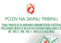 Općina Ilijaš: Poziv na javnu tribinu