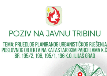 Općina Ilijaš: Poziv na javnu tribinu