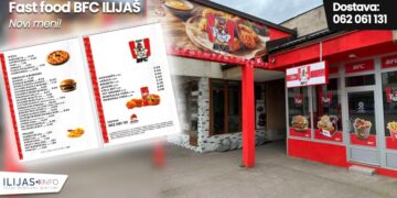 Novi izbor jela u Fast foodu BFC Ilijaš