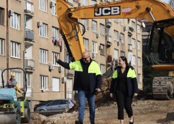 Radove na Južnoj longitudinali obišli Benjamina Karić i Adnan Šteta