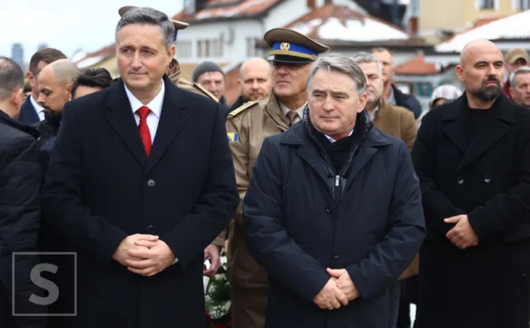 Položeno cvijeće na Kovačima, obratili se Komšić i Bećirović: “BiH je neuništiva i višestoljetna”