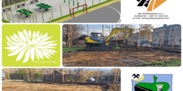 U Brezi na igralištu Partizan počinje nova faza uređenja: Postavljaju se stolovi za stoni tenis i sprave za vježbanje