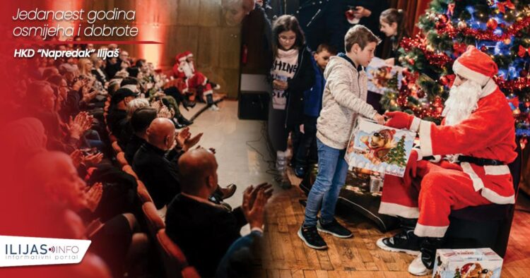 Jedanaest godina osmijeha i dobrote: Božićni koncert HKD “Napredak” gradi mostove u Ilijašu