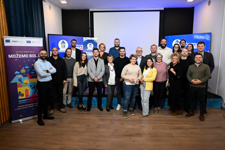 Mediji predstavili inspirativne “Možemo bolje” priče koje jačaju povjerenje i društvenu koheziju u BiH