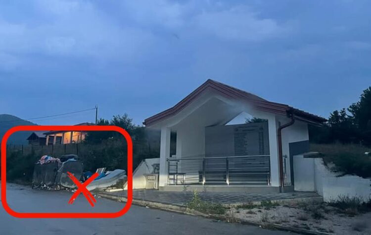 Inicijativa građana Vlaškova: Zahtjev za hitno uklanjanje kontejnera uz spomen-česmu i mezarje