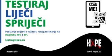 Evropska sedmica testiranja u Sarajevu: Rano testiranje donosi brojne koristi