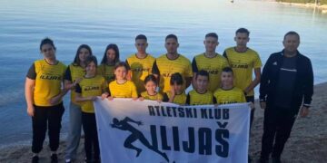 Šest medalja za AK Ilijaš na Međunarodnom Božićnom mitingu u Makarskoj