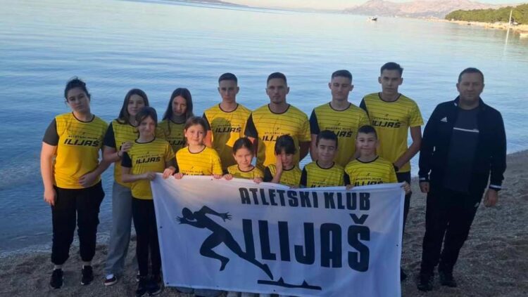 Šest medalja za AK Ilijaš na Međunarodnom Božićnom mitingu u Makarskoj