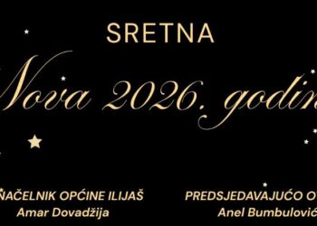Načelnik Amar Dovadžija i predsjedavajući OV Anel Bumbulović uputili novogodišnju čestitku građanima Ilijaša