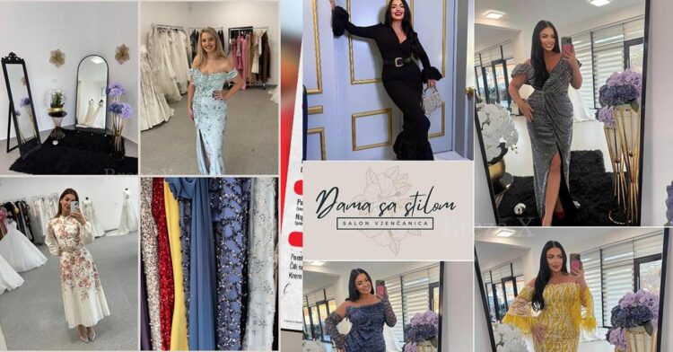 Salon “Dama sa stilom” – Оmiljena adresa za vjenčanice i svečane haljine