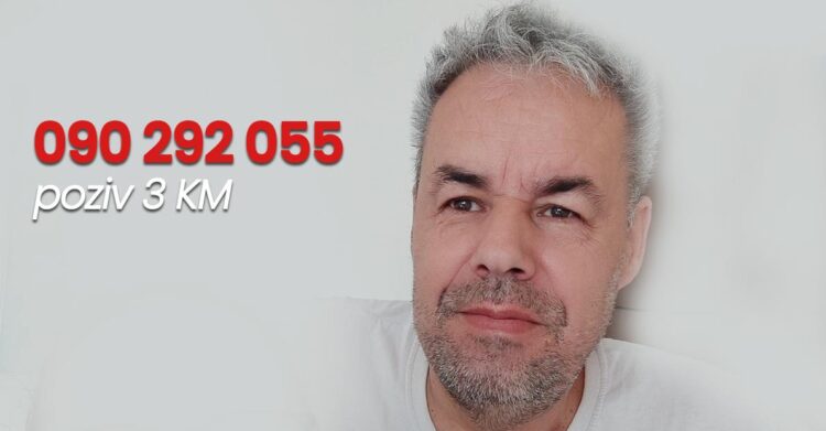 Pokrenuta humanitarna akcija za Sabira Čivu-Činu iz Breze: Pozivom donirate 3 KM