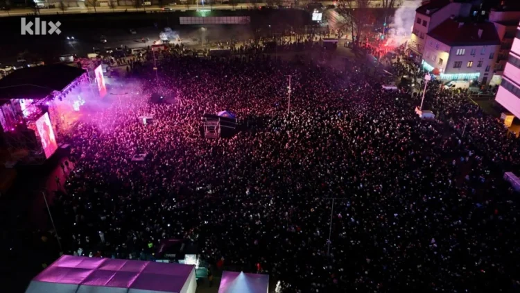 U Sarajevu održan doček Nove godine uz bogat muzički program