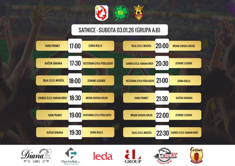 Danas u 17 sati počinje 4. Zimski kup Ilijaš