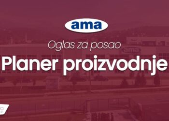 Otvorena pozicija: Planer proizvodnje u kompaniji AMA Adriatic Ilijaš