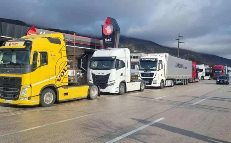 Blokada granica EU: Pogledajte kako izgleda protest prijevoznika