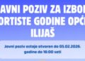 Javni poziv za “Izbor sportiste godine općine Ilijaš”